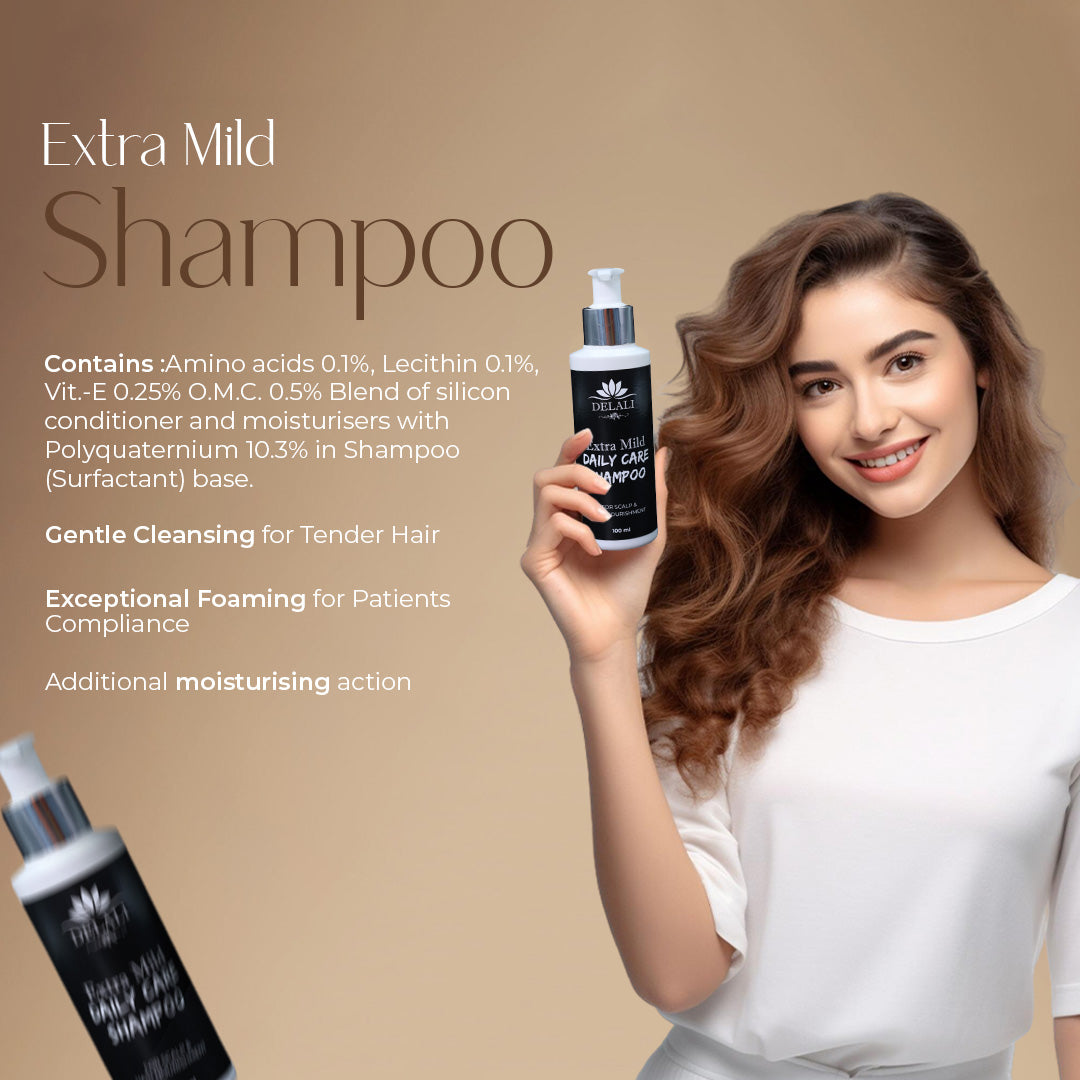 Delali Extra Mild Shampoo (100ml)