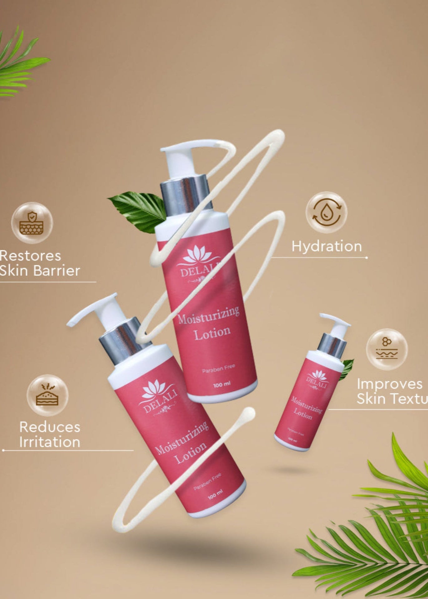Delali Moisturizing Lotion (100ml)